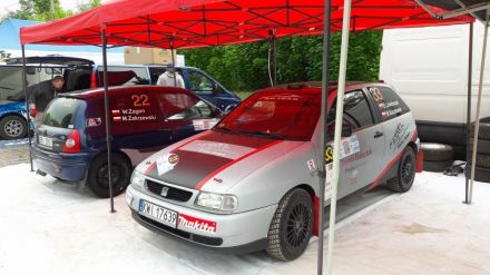 Ewa Litwińczuk i Marek Kaczmarek - Seat Ibiza.
