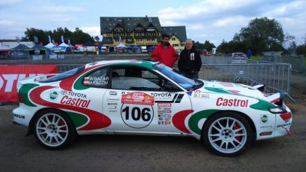 Wojciech Bazarnik i Marek Kaczmarek - Toyota Celica Turbo 4wd (ST185).