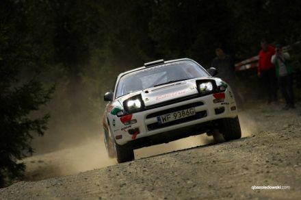 Wojciech Bazarnik i Marek Kaczmarek - Toyota Celica Turbo 4wd (ST185).