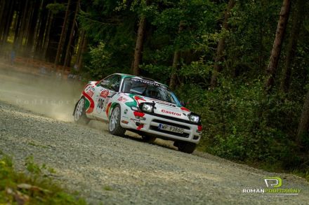 Wojciech Bazarnik i Marek Kaczmarek - Toyota Celica Turbo 4wd (ST185).