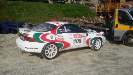 Wojciech Bazarnik i Marek Kaczmarek - Toyota Celica Turbo 4wd (ST185).