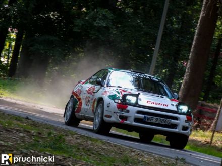 Wojciech Bazarnik i Marek Kaczmarek - Toyota Celica Turbo 4wd (ST185).