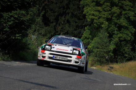 Wojciech Bazarnik i Marek Kaczmarek - Toyota Celica Turbo 4wd (ST185).
