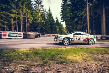 Wojciech Bazarnik i Marek Kaczmarek - Toyota Celica Turbo 4wd (ST185).