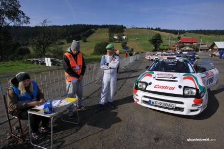 Wojciech Bazarnik i Marek Kaczmarek - Toyota Celica Turbo 4wd (ST185).