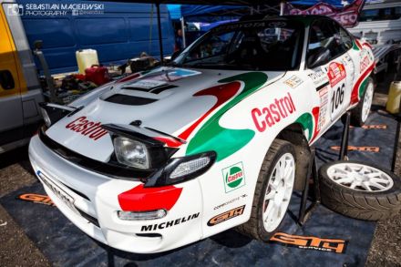 Wojciech Bazarnik i Marek Kaczmarek - Toyota Celica Turbo 4wd (ST185).