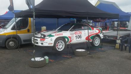 Wojciech Bazarnik i Marek Kaczmarek - Toyota Celica Turbo 4wd (ST185).