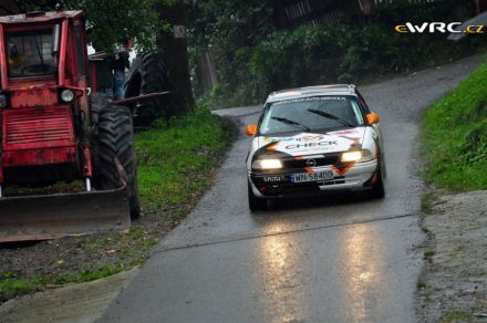 Bartosz Kowalski i Marek Kaczmarek - Opel Astra GSi 16V.