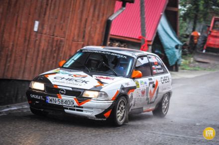 Bartosz Kowalski i Marek Kaczmarek - Opel Astra GSi 16V.