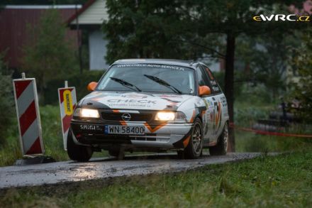 Bartosz Kowalski i Marek Kaczmarek - Opel Astra GSi 16V.