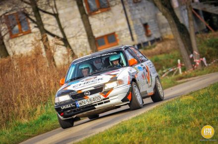 Bartosz Kowalski i Marek Kaczmarek - Opel Astra GSi 16V.