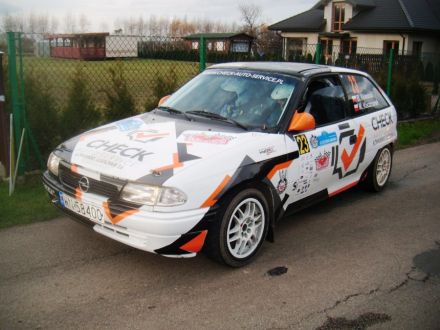 Bartosz Kowalski i Marek Kaczmarek - Opel Astra GSi 16V.