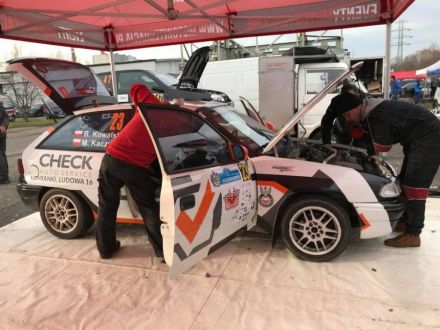 Bartosz Kowalski i Marek Kaczmarek - Opel Astra GSi 16V.