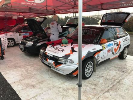 Bartosz Kowalski i Marek Kaczmarek - Opel Astra GSi 16V.