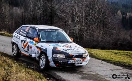 Bartosz Kowalski i Marek Kaczmarek - Opel Astra GSi 16V.