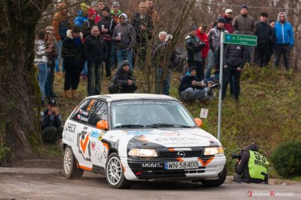 Bartosz Kowalski i Marek Kaczmarek - Opel Astra GSi 16V.