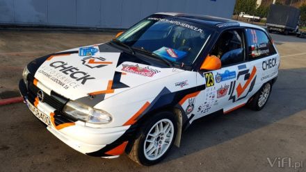 Bartosz Kowalski i Marek Kaczmarek - Opel Astra GSi 16V.