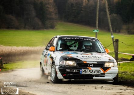 Bartosz Kowalski i Marek Kaczmarek - Opel Astra GSi 16V.