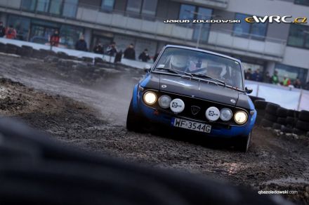 Andrzej Wodziński i Marek Kaczmarek – Lancia Fulvia 1300 S coupe.