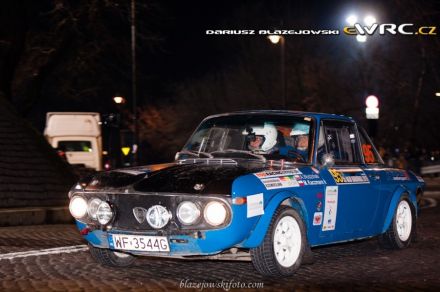 Andrzej Wodziński i Marek Kaczmarek – Lancia Fulvia 1300 S coupe.