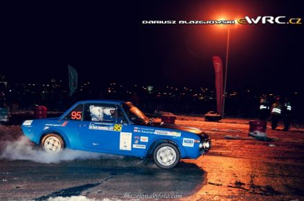 Andrzej Wodziński i Marek Kaczmarek – Lancia Fulvia 1300 S coupe.