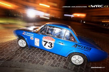Andrzej Wodziński i Marek Kaczmarek - Lancia Fulvia coupe.
