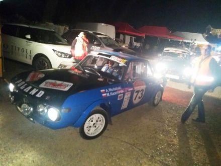 Andrzej Wodziński i Marek Kaczmarek - Lancia Fulvia coupe.