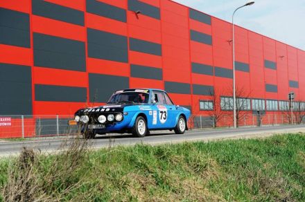 Andrzej Wodziński i Marek Kaczmarek - Lancia Fulvia coupe.