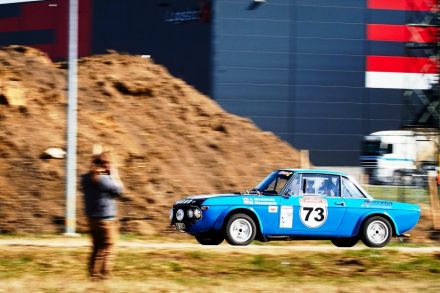 Andrzej Wodziński i Marek Kaczmarek - Lancia Fulvia coupe.
