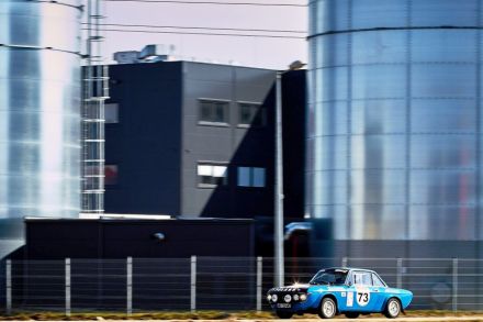 Andrzej Wodziński i Marek Kaczmarek - Lancia Fulvia coupe.
