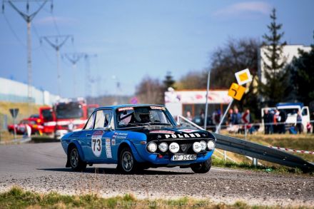 Andrzej Wodziński i Marek Kaczmarek - Lancia Fulvia coupe.