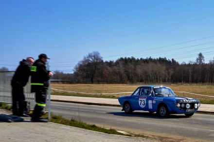 Andrzej Wodziński i Marek Kaczmarek - Lancia Fulvia coupe.