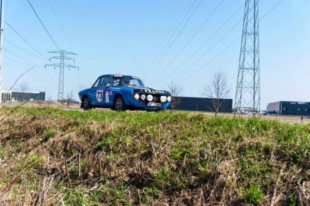 Andrzej Wodziński i Marek Kaczmarek - Lancia Fulvia coupe.