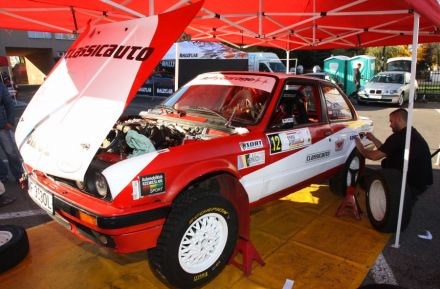 Bogdan Jankowski i Marek Kaczmarek - BMW 318 iS E30.