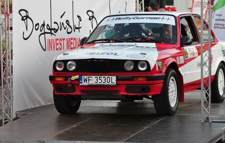 Bogdan Jankowski i Marek Kaczmarek - BMW 318 iS E30.