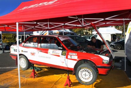 Bogdan Jankowski i Marek Kaczmarek - BMW 318 iS E30.