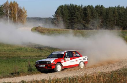 Bogdan Jankowski i Marek Kaczmarek - BMW 318 iS E30.