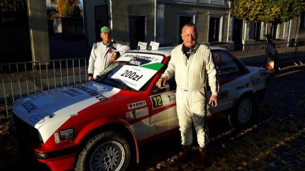 Bogdan Jankowski i Marek Kaczmarek - BMW 318 iS E30.