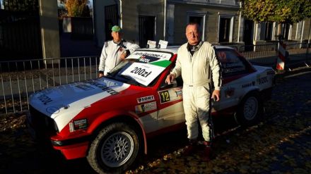 Bogdan Jankowski i Marek Kaczmarek - BMW 318 iS E30.