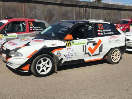 Bartosz Kowalski i Marek Kaczmarek - Opel Astra GSi 16V.