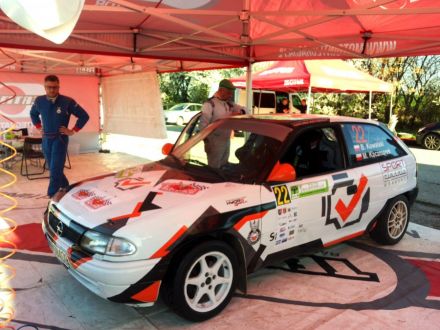 Bartosz Kowalski i Marek Kaczmarek - Opel Astra GSi 16V.