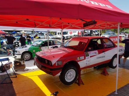 Bogdan Jankowski i Marek Kaczmarek - BMW 318iS E30.