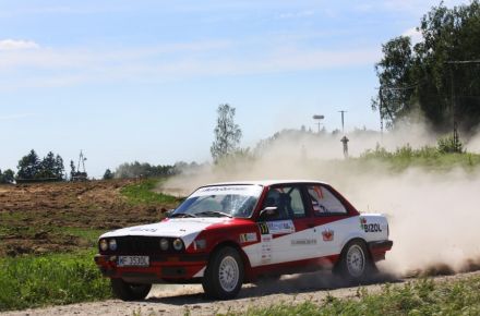 Bogdan Jankowski i Marek Kaczmarek - BMW 318iS E30.