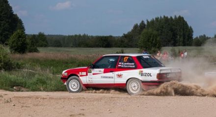 Bogdan Jankowski i Marek Kaczmarek - BMW 318iS E30.