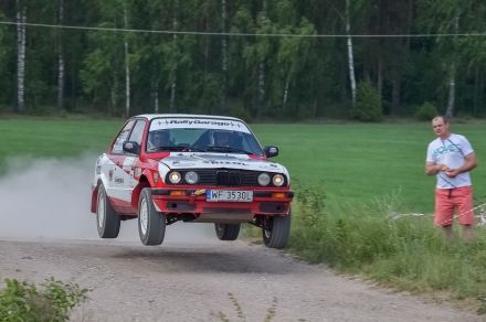 Bogdan Jankowski i Marek Kaczmarek - BMW 318iS E30.