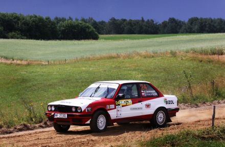 Bogdan Jankowski i Marek Kaczmarek - BMW 318iS E30.