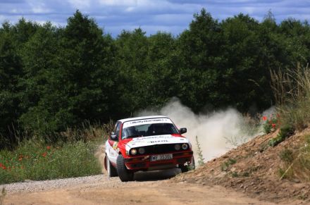 Bogdan Jankowski i Marek Kaczmarek - BMW 318iS E30.