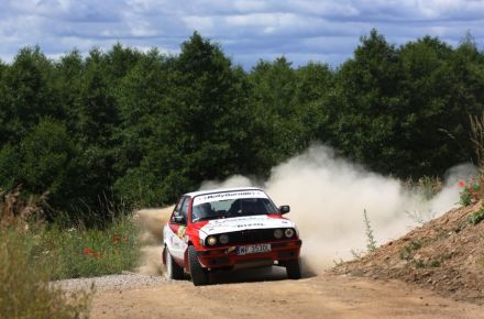 Bogdan Jankowski i Marek Kaczmarek - BMW 318iS E30.