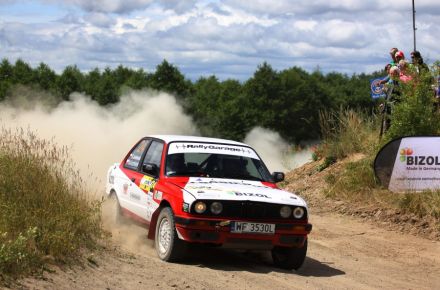 Bogdan Jankowski i Marek Kaczmarek - BMW 318iS E30.