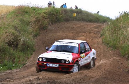 Bogdan Jankowski i Marek Kaczmarek - BMW 318iS E30.